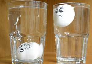 Floating Egg - Fun Science Experiment To Do At Home