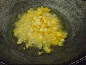frying in oil - Crispy Corn Recipe