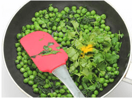 Saute capsicum, peas, mint leaves, spinach | Hara bara Kabab Recipe | Zedua Kids Recipe