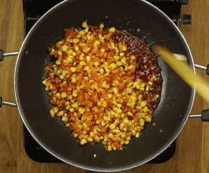 Sweet Corn Kernels Manchurian-zedua
